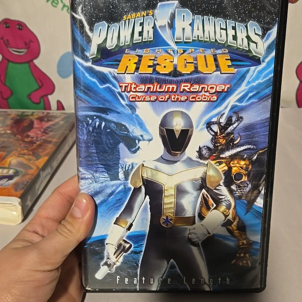 Power Rangers Time Force Power Ranger Light Speed Rescue VHS Movie Bundle - Picture 7 of 12
